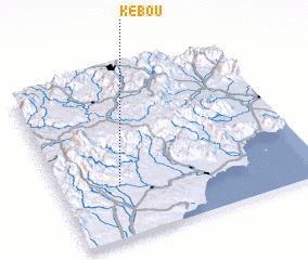 3d view of Ké Bou