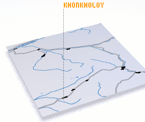 3d view of Khonkholoy