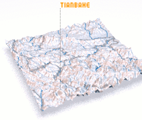 3d view of Tianbahe