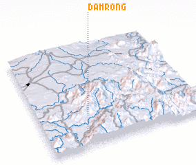 3d view of Ðam Rong