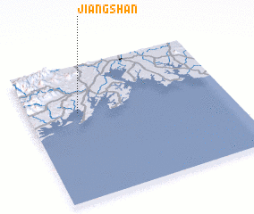 3d view of Jiangshan