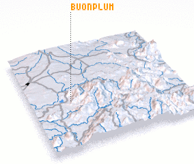 3d view of Buôn Plưm