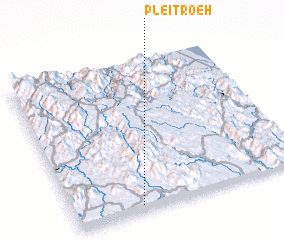 3d view of Plei Troêh