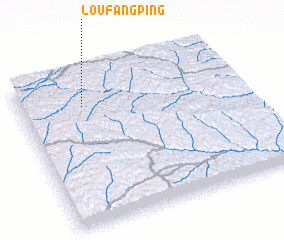 3d view of Loufangping