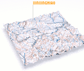 3d view of Xinxingmiao