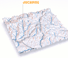 3d view of Jiucaiping