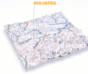 3d view of Houjiaping