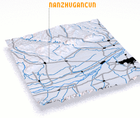 3d view of Nanzhugancun