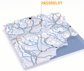 3d view of Xã Sông Lũy