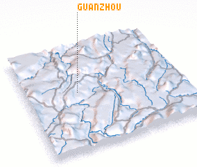 3d view of Guanzhou