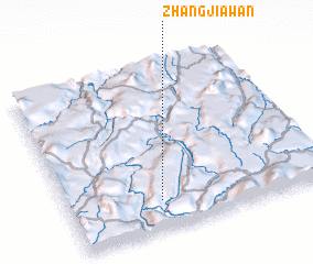 3d view of Zhangjiawan