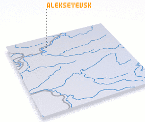 3d view of Alekseyevsk