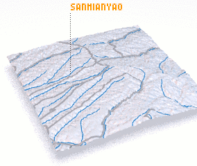 3d view of Sanmianyao