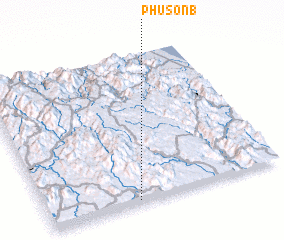 3d view of Phú Sơn (1)