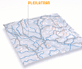 3d view of Plei La Tran