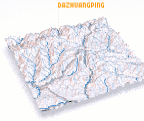 3d view of Dazhuangping