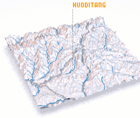 3d view of Huoditang