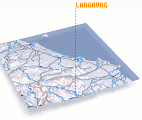 3d view of Làng Mung