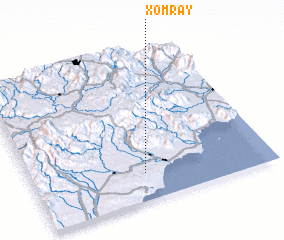 3d view of Xóm Rẩy