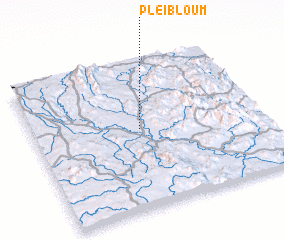 3d view of Plei Bloum