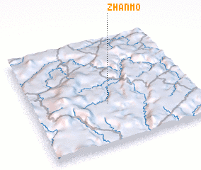 3d view of Zhanmo