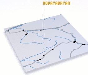 3d view of Novaya Bryan\