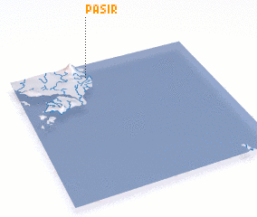 3d view of Pasir