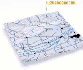 3d view of Xizhangbaocun