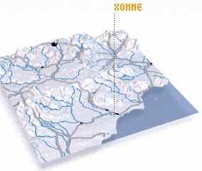 3d view of Xóm Me