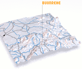 3d view of Buôn Rê Hê