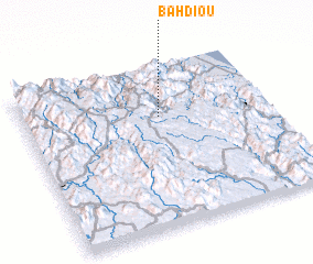 3d view of Bah Diou