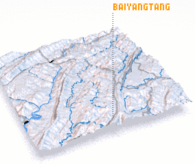 3d view of Baiyangtang