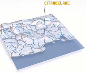 3d view of Citambelang