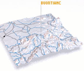 3d view of Buôn Tiam (2)