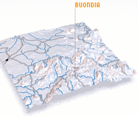 3d view of Buôn Dia