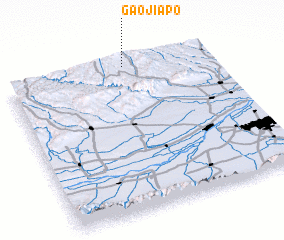 3d view of Gaojiapo