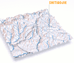 3d view of Shitiaojie