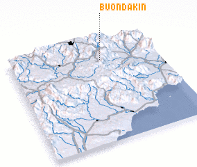 3d view of Buôn Da Kin