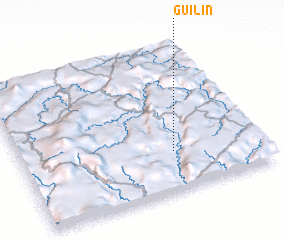 3d view of Guilin