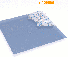 3d view of Yinggehai