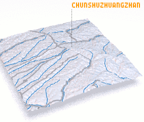 3d view of Chunshuzhuangzhan
