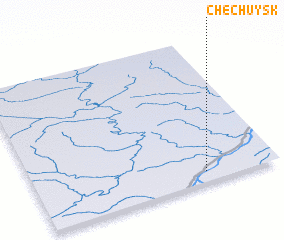 3d view of Chechuysk
