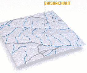 3d view of Baishachuan