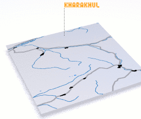 3d view of Khara-Khul
