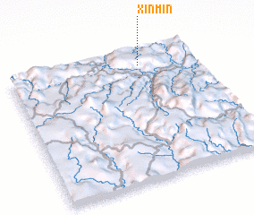 3d view of Xinmin