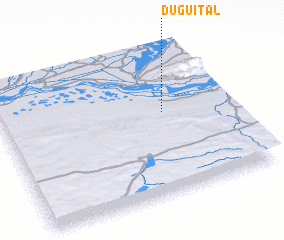 3d view of Dugui Tal