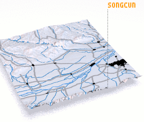 3d view of Songcun