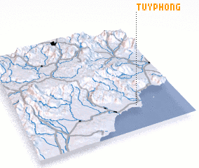 3d view of Tuy Phong