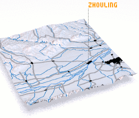 3d view of Zhouling