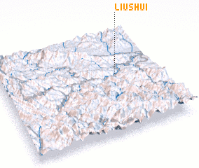 3d view of Liushui